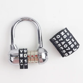 Master Lock Miestne List Zmes Password Lock Prenosné Bezpečnosti Visacie Zámky Kufor Batožiny Kódované Zámok Skrinka, Skriňa Zámky