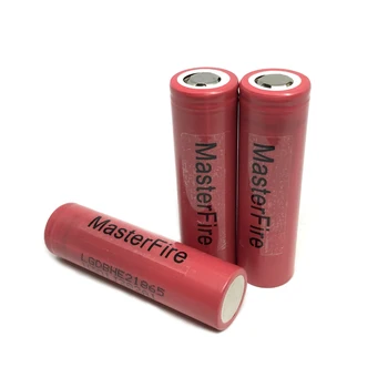 MasterFire Pôvodné LG ICR18650 HE2 2500mah 18650 3.6 V, Vysoký Odtok Nabíjateľná Li-ion Batérie, Lítiové Batérie 30A Absolutórium