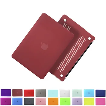 Matný Notebook Prípad pre Macbook Air Pro Retina 11 12 13 15 Palcový Notebook Model A1706 A1707 A1708 A1932 A1989 Ochranné Prípade Pevného