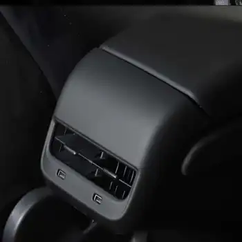 Matte Black Pre Tesla Model 3 Model Y Interiéru Vozidla Vzadu odvzdušňovací kryt zadný výfukový otvor kryt príslušenstvo
