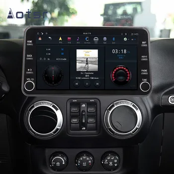Max-PAD Android 9 PX6 Pre Jeep wrangler JK-2017 Auto DVD Prehrávač, GPS Navigáciu, Auto Rádio Stereo Multimediálny prehrávač HeadUnit