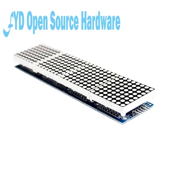 MAX7219 Dot Matrix Modul Microcontroller 4 V Jednom Displej s 5P Line