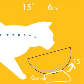 Mačka Feeder Pitnej Miska Pre Zvieratá Non-Slip Dvojité Misku S Podstavcom Pet Kŕmenie Vody Pre Mačky Potravín Psov Feeder Produkt Supplie