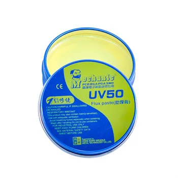 MCN-UV80 UV50 Č-Čistá Vložiť Toku Spájkovanie Cínom BGA Spájky Toku Elektrická Spájkovačka Zváranie Tavivá Pre PCB BGA PGA SMD