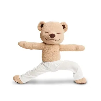 Meddy Teddy Skutočné Jogy Medveď Plyšové Hračky Krásne Sprievodné Hračky pre Dospelých a Deti Rôznych Tvar Kawaii Oblečenie pre Bábiku