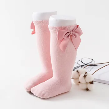 Medveď Leader Detské Oblečenie 2021 Nové Jeseň Zima Dievčatá Krásne Bowtie Ponožky Deti Bežné Ponožky Dieťa Doplnky, Módne 5 ks