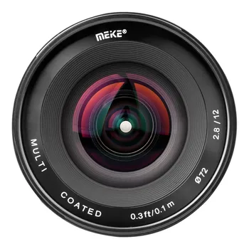 Meike 12 mm F2.8 širokouhlý Objektív APS-C Manuálne ostrenie Objektívu pre Nikon FUJI, Sony Canon M43
