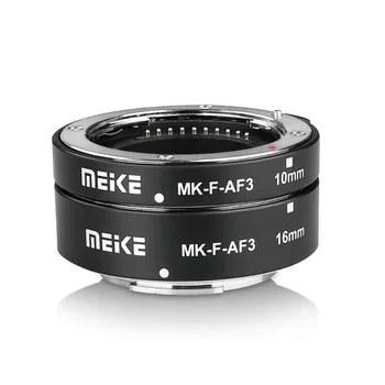 Meike MK-F-AF3 Kovové Automatické Zaostrovanie, Makro, Predlžovacie Rúrky 10 mm 16 mm pre FUJIFILM XPro2/XT1/XA2/XE2/XE2s/X70/XE1/X30/X70/XM1/XA1/XPro1