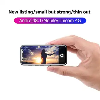 Melrose 2019 4G Lte Najmenší Telefón Android 3.4