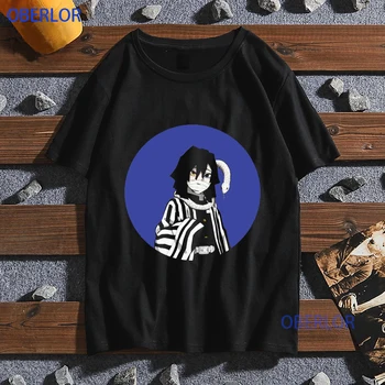 Mens Pohode Streetwear Anime Shinobu Kocho T-Shirt Bežné Ullzang Tričko Tlač Mužské Oblečenie Zábavné Camiseta Hombre