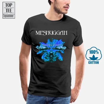 Meshuggah Modrá Nič, 3Xl Tričko, Čierna Rukáv T Shirt Lete Muži Topy Oblečenie Muž najpredávanejšie Tričko Plus Veľkosť