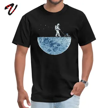 Mesiac Zastrihávač T Shirt Nový Príchod Mužov Tričko Novinka Priestor X Dizajnér Tees Astronaut Spaceman Tlač Streetwear Študent Swag Tričko