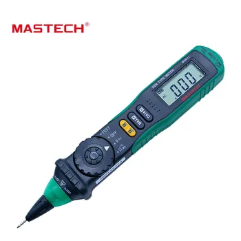 Meter MS8211 Pero-typ Digitálny Multimeter s NCV Detektor Non-kontakt DC/AC Napätie Prúd Meter Data Hold Multimetro