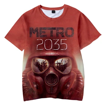 Metro Exodus 3D Vytlačené Deti T-shirts Módne Letné Tričká Krátky Rukáv 2019 Hot Predaj Bežné Streetwear Deti, T košele