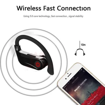 MEUYAG TWS Bezdrôtové Slúchadlá Bluetooth 5.0 Stereo Hudobné Slúchadlá S Nabíjanie okno súprava Handsfree Nepremokavé Ucho-hák Slúchadlá