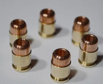 Meď Mosadz Bullet Tvarované Padák Kábel Nôž Nástroj ozdobná šnúrka na uniforme Perličiek Keychain Perličiek DIY Doprava Zadarmo