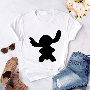 Mickey Mouse Minnie Tanec Žena Tshirts Streetwear Anime, T Košele Letné Voľné Femme Harajuku Unisex tričká Dropship