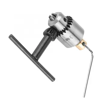 Micro 0.3-4 mm JTO Možné Namontovať Vŕtať Chuck Kľúč s Chuck Kľúč pre Sústruh Elektrickú Vŕtačku Obrábacie stroje