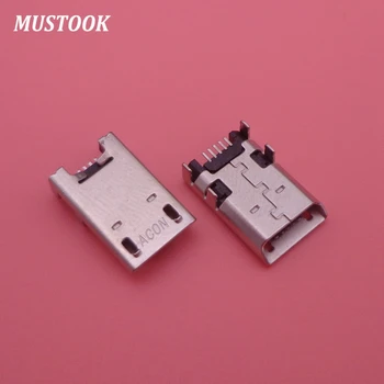 Micro USB Konektor pre Asus Memo Pad 10 FHD K001 K013 102A ME301T ME302C ME372 T ME180 ME102 DC Plnenie Socket Port Konektor 50X