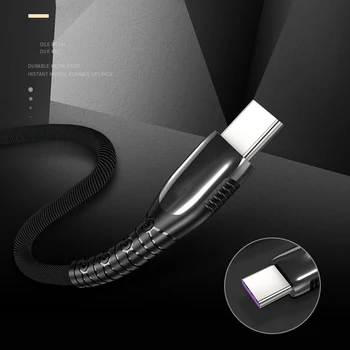Micro USB Kábel 5A Rýchle Nabíjanie Nabíjačky pre Samsung Galaxy s rezacím zariadením S10 S8 S9 S7 J7 Okraji Poznámka 5 LG Xbox PS4 Android Dátový Telefónny Kábel