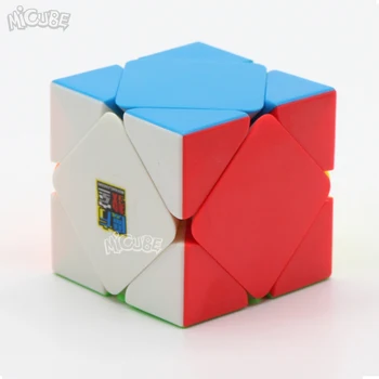 Micube Moyuskewb MF Skosenie Kocka Stickerless Black Magic Speed Cube Puzzle Pre Začiatočníkov Vzdelávacie Hračky Pre Deti,