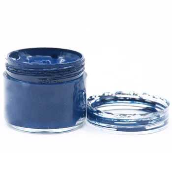 Midnight Blue Koža Farba Obuvi Krém Akrylová Farba pre Topánky Gauč Oblečenie Umelej Kože Opravy Starostlivosti Zmena Farby 30ml