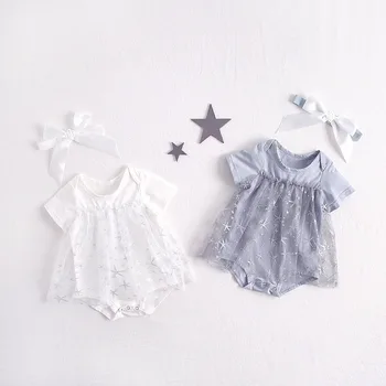 MILANCEL baby kombinézach oka sukne kombinézu bavlna kojenecká dievčatá oblečenie, krátke detské oblečenie