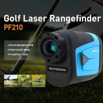 Mileseey PF210 600M Golf Laserový Diaľkomer, Mini Golf, Svah Upravený Režim Sport Laserový Merač Vzdialenosti Diaľkomer pre Lov