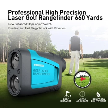Mileseey PF210 600M Golf Laserový Diaľkomer, Mini Golf, Svah Upravený Režim Sport Laserový Merač Vzdialenosti Diaľkomer pre Lov
