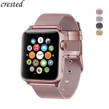 Milánske popruh pre Apple hodinky 5 kapela 44 mm 40 mm iwatch kapela 42mm 38 mm z nehrdzavejúcej ocele correa náramok watchband Apple hodinky 4 3