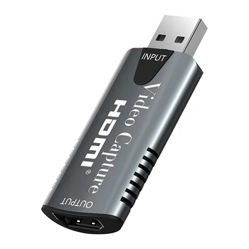 Mini digitalizačné Karty USB2.0 HDMI 1080P Video Grabber, Záznam, Pole Pre PS4 Hry Live Streaming DVD Videokamera HD Kamera, Záznam