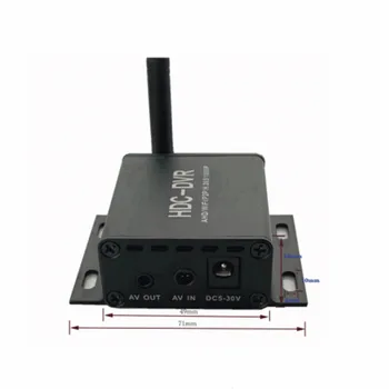 Mini DVR Wifi videorekordér Real-time video Záznam Detekcia Pohybu AHD/TVI/CVI 1080P Kamery, IP Kamery, Analógové Kamery, DVR, Nahrávanie