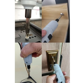 Mini Elektrický Skrutkovač USB Nabíjanie Prenosných skrutkovača Bezšnúrových elektrických Skrutkovač, Vrták, Magnetické skrutkovača Opravy G8TB