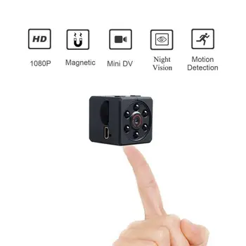 Mini Kamera HD 960P WIFI Senzor Nočné Videnie Videokamera Pohybu DVR Mikro Kamera Šport DV Video Malá Kamera Cam SQ 11 S Box