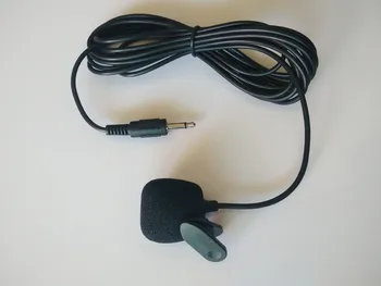 Mini Káblové Mic pre Auto Android Wince Gps Externý Mikrofón DVD Rádio Stereo Prehrávač HeadUnit 3 M Konektor Mic Bluetooth Mono 3,5 mm