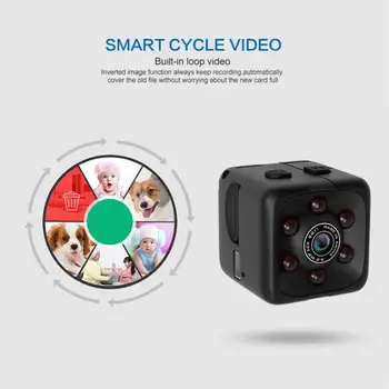 Mini Micro SQ11 Kamera 32 GB, Video 1080P USB DVR, Nahrávanie, Detekcia Pohybu Bezpečnostné Kamery, Mini Kamery,