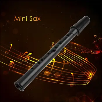 Mini Nové Odolné Vrecku Saxofón nízkej Hmotnosti Ľahko Prenášajú Alto Náustok Vrecku Sax s 2 Trstina Woodwind Nástrojov