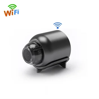 Mini spy Kamera WiFi videorekordér IP Cam 360 DVR, Smart Home Nočné Videnie 1080P HD Hot Link Vzdialený Dohľad Fotoaparát Záznamník