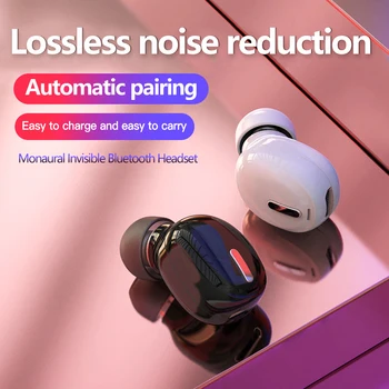 Mini X9 Bezdrôtové Slúchadlá Noise Reduction In-ear Dizajn Bluetooth 5.0 Slúchadlá Pohodlné na Nosenie, 3D Zvuk Pre Huawei LG Xiao