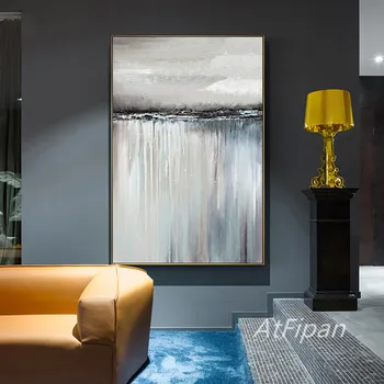 Minimalistický Abstrakt Sivá Plachetnici Odraz Plagát, Tlač Plátno Na Maľovanie Obrazu Obývacia Izba Domov Nordic Dekoračné Nálepky