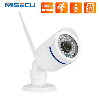 MISECU 1080P Wifi IP Kamera, Bezdrôtové Kamery Vonkajšie Audio Záznam Detekcia Pohybu Nepremokavé CCTV Vedi Bezpečnosť sledovacích
