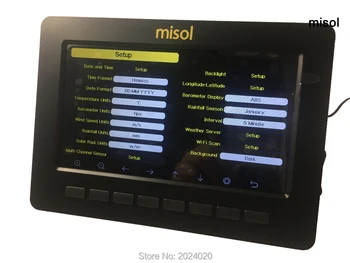 Misol /Bezdrôtová meteo stanica pripojiť sa na WiFi, odovzdávanie údajov na web (wunderground)
