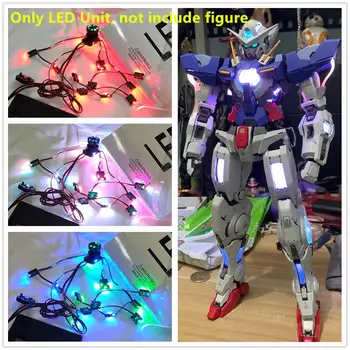 MJH M. J. H. model farebné diaľkové ovládanie LED Jednotky pre Bandai PG 1/60 GN-001 EXIA Gundam DM033