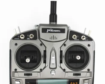 MKron I6S Šedá 2.4 G 6 CH RC Vysielačom DSM2 Rádio W 10-model Pamäte W S603 RX kompatibilné SPEKTRUM DX6 DX6i DX7 DX8 DX9 AR6200