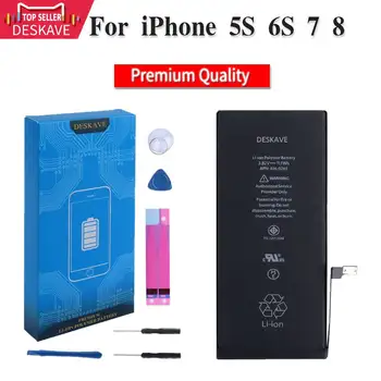 Mobilný Telefón Náhradné Batérie Pre Apple iPhone 5 6 7 8 AAA Smart Telefón, Mobil Li-ion Polymer Batterty A1633 A1688 A1700