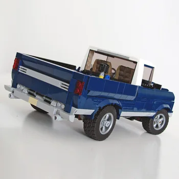 MOC Pickup Truck Simulácia Auto Zber Model 1154pcs Stavebné Bloky Diy Tehly Vzdelávacie Vianočný Darček Pre Deti Kid
