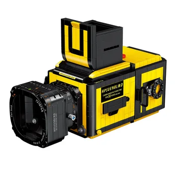 MOC Tvorivé Mini Digitálny Fotoaparát Model stavebným Auta Montáž Tehly Nastaviť Hračky pre Deti Darček HK6018 316F EUS6C FY3