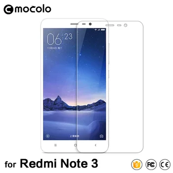 Mocolo Pre Xiao Redmi Poznámka 3 Hongmi Note3 Tvrdeného Skla Screen Protector 0.33 mm 2,5 D Zakrivené Hrany s Retail Balenie