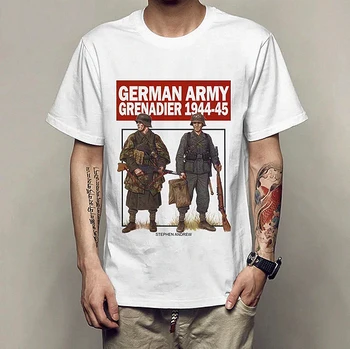 Model priateľ T-shirt model vojak vojenské vybavenie mužov a žien T-shirt T-11