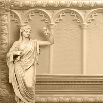Moderné Domova Vlastné 3D nástenná maľba Tapeta Pozadie Európskeho Sochárstva nástenné Maľby Obývacia Izba Pozadí Vysokej Kvality na Steny Papiere